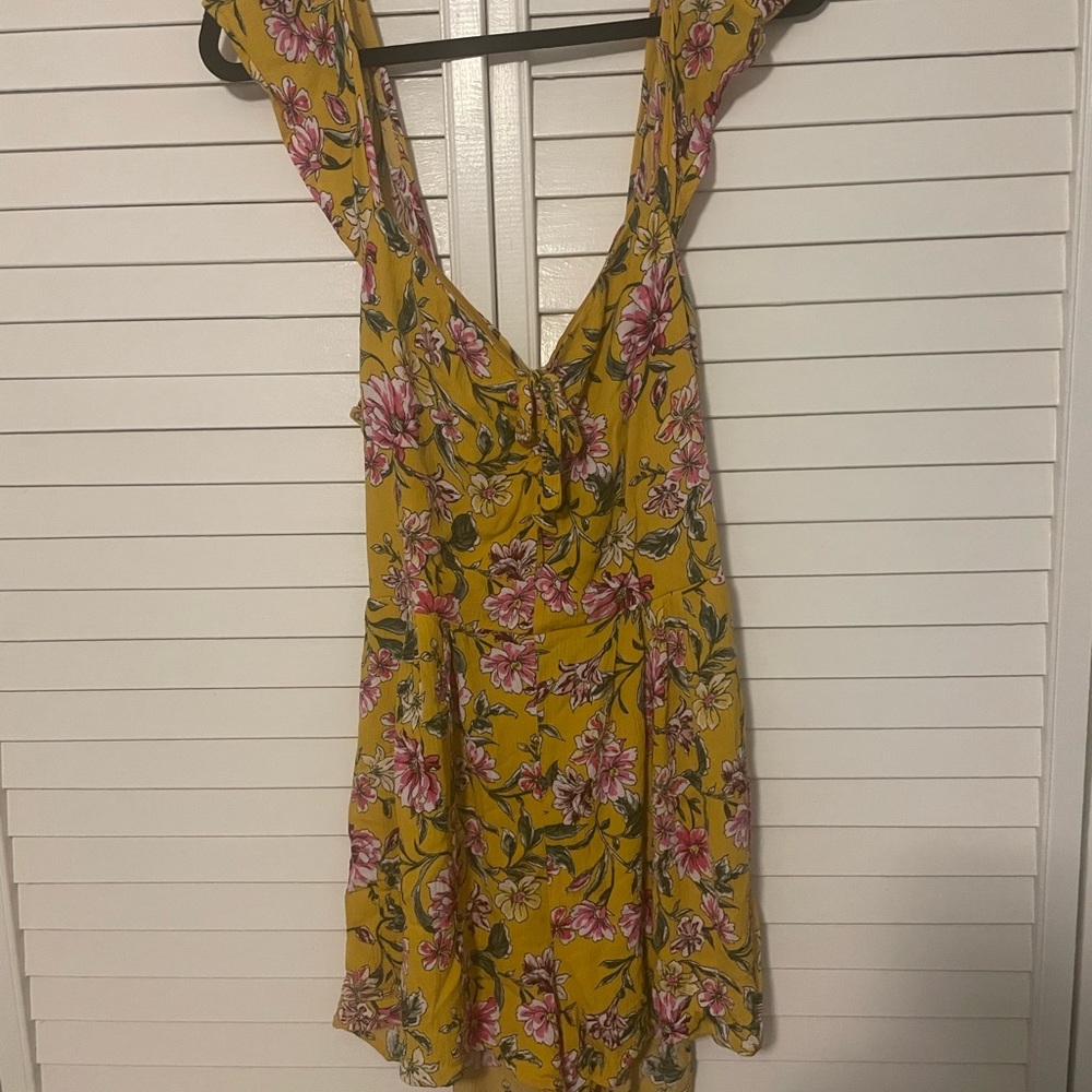 Open back romper
